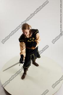 Vinga Medieval Pose With Sword